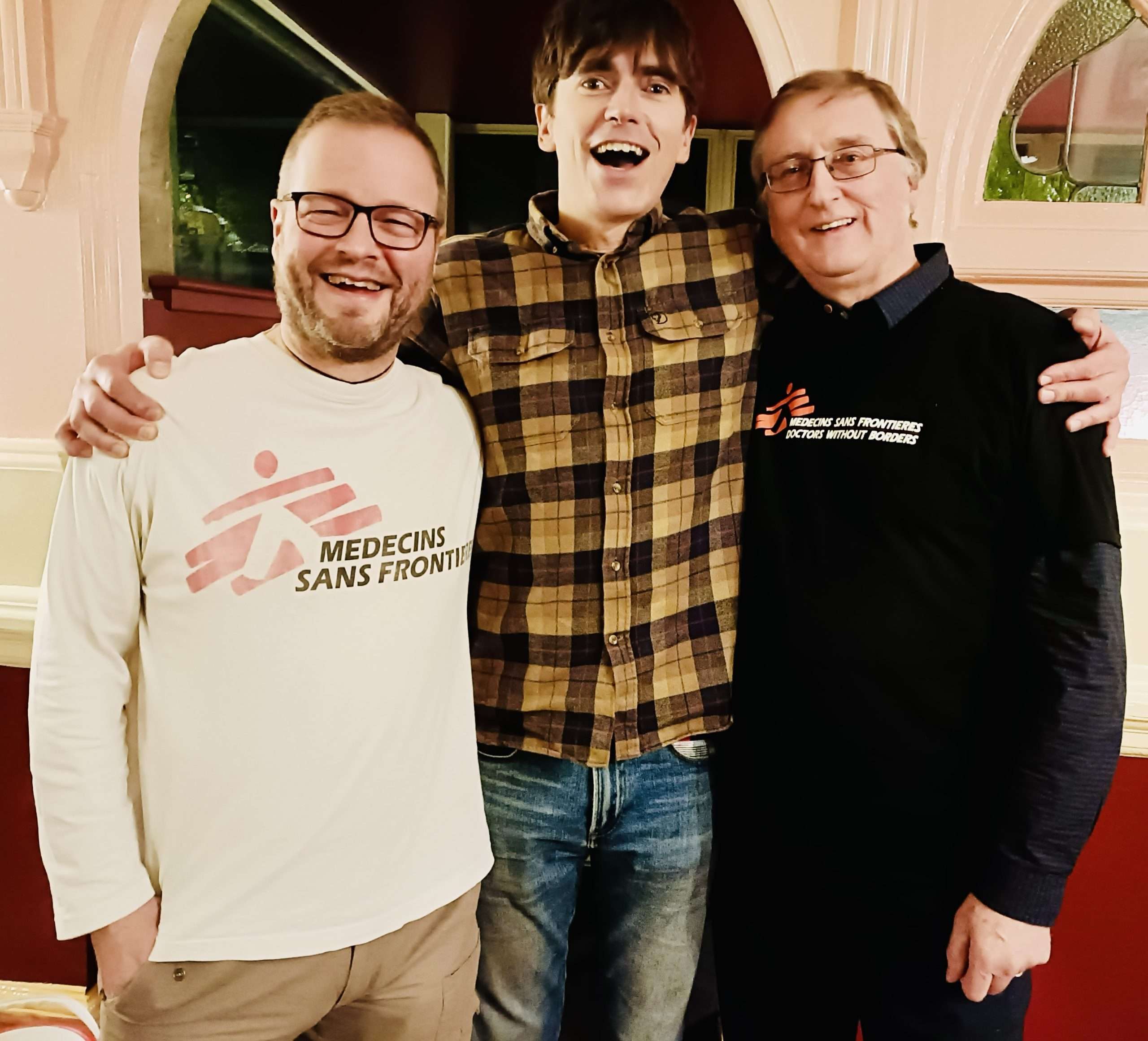 Simon Reeve – Supports Médecins Sans Frontières  in Harrogate
