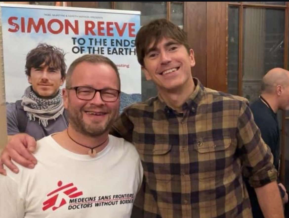 Fundraising again at Simon Reeve’s show : With a special guest!